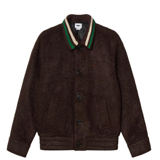 Obey Arden Blouson Jacket Java Brown - Parasol Store