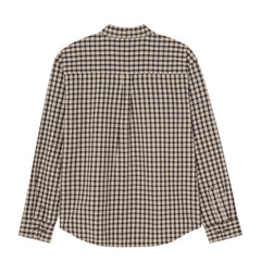Obey Bigwig Axel Woven L/S Shirt Black Multi