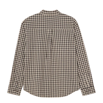 Obey Bigwig Axel Woven L/S Shirt Black Multi