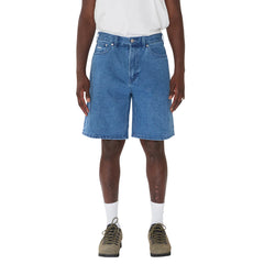 Obey Bigwig Denim Carpenter Short Light Indigo - Parasol Store