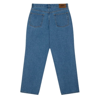 Obey Classic Baggy Denim Light Indigo - Parasol Store