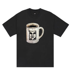 Obey Coffee Cup T-Shirt Vintage Black