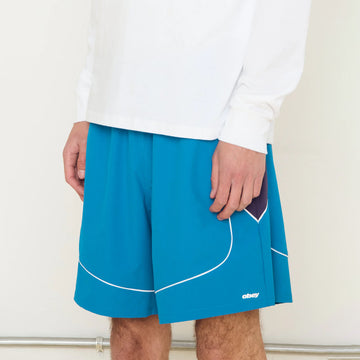 Obey Corner Short Mykonos Blue Multi