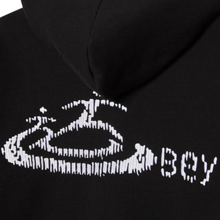 Obey Corp Extra Heavy Hood Black - Parasol Store