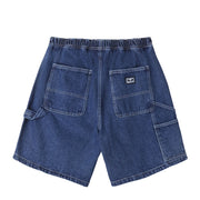 Obey Easy Denim Carpenter Short Stone Wash Indigo - Parasol Store