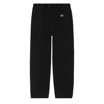 Obey Easy Denim Pant Washed Black