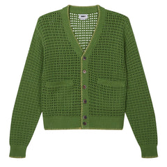 Obey Ethan Cardigan Matcha Multi - Parasol Store