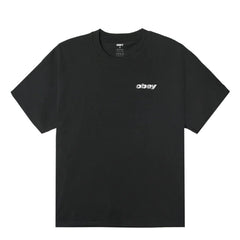 Obey Exports Heavyweight T-Shirt Vintage Black
