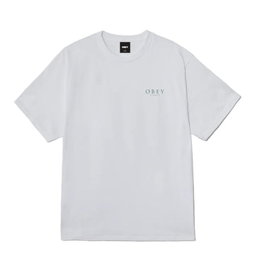 Obey Flores Robus T-Shirt White