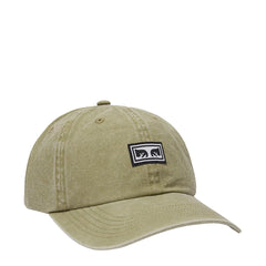 Obey Icon Eyes Pigment Velcro Cap Pigment Khaki