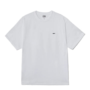 Obey Icon Stencil Flame White