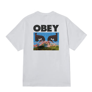 Obey In A Different Place S/S Tee White - Parasol Store