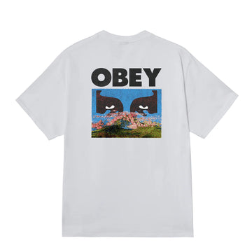 Obey In A Different Place S/S Tee White - Parasol Store