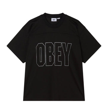 Obey Johnson Practice Jersey Black