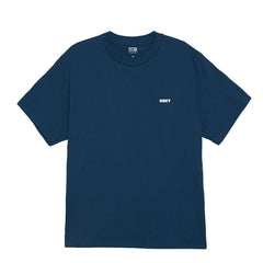 Obey Knowledge Is Power T-Shirt Harbour Blue