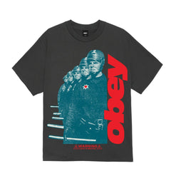 Obey Love Is Brutal T-Shirt Vintage Black