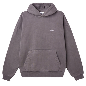 Obey Lowercase Pigment Hood Pigment Digital Black - Parasol Store