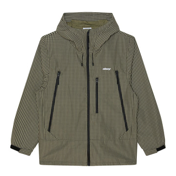 Obey Obsidian Jacket Vetiver Plaid