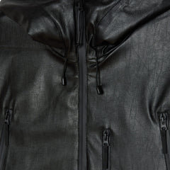 Obey Obsidian Pu Jacket Black