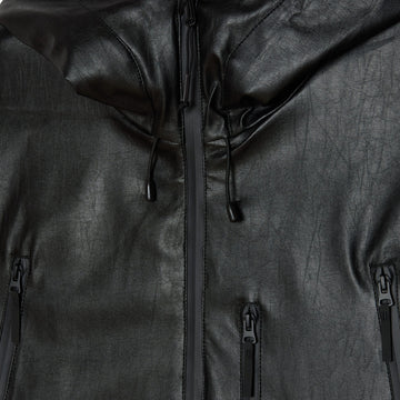 Obey Obsidian Pu Jacket Black