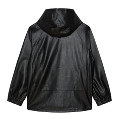 Obey Obsidian Pu Jacket Black