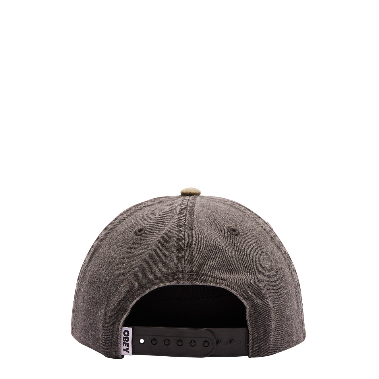 Obey Pigment Fruits 6 Panel Snapback Pigment Black Multi - Parasol Store