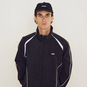 Obey Practice Windbreaker Black