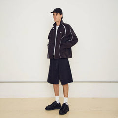 Obey Practice Windbreaker Black