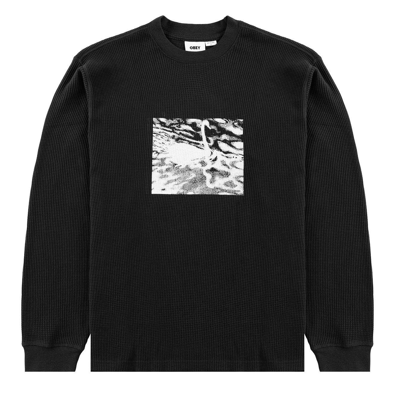Obey Pressure Thermal LS Pirate Black - Parasol Store