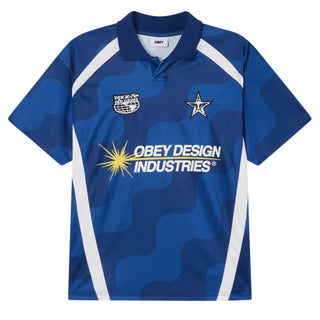 Obey Soccer Jersey Blue Multi - Parasol Store