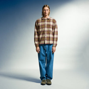 Obey Laurel Woven Knit Moss Green Multi - Parasol Store