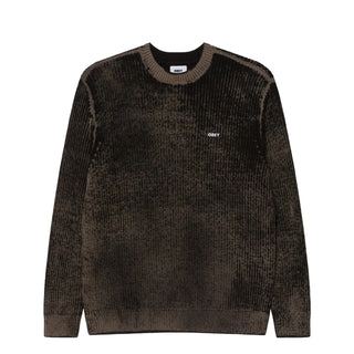 Obey Spray Effect Sweater Black Multi - Parasol Store