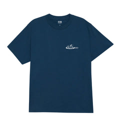 Obey The Rhythm S/S Tee Harbor Blue - Parasol Store