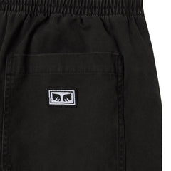 Obey Theo Easy Short Black Faded Wash