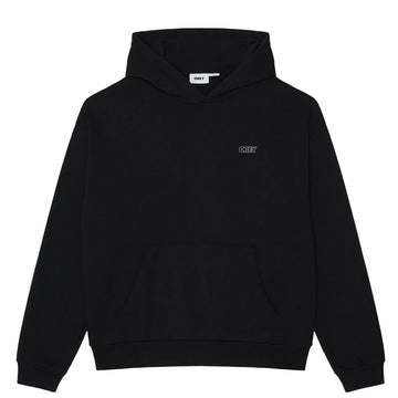 Obey Treble Extra Heavy Hoodie Black