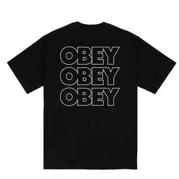 Obey Treble T-Shirt Black