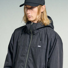 Obey Vista Jacket Black - Parasol Store