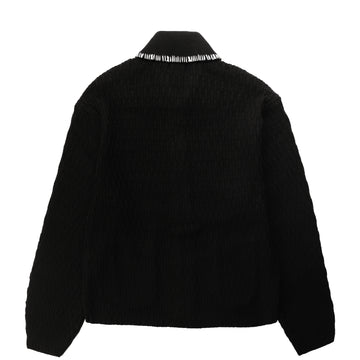Obey Womens Amelie Button Down Sweater Off Black