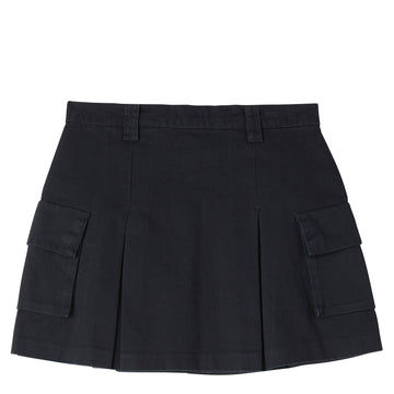 Obey Womens Andrea Cargo Mini Skirt Black - Parasol Store