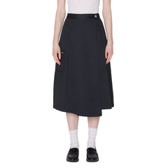 Obey Womens Arena Wrap Skirt Black