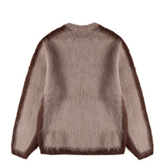 Obey Womens Aura Crew Sweater Taupe - Parasol Store