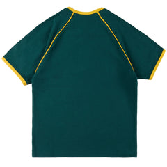 Obey Womens Diversion Raglan Tee S/S Forest - Parasol Store
