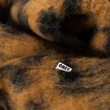 Obey Womens Dottie Crew Sweater Bone Brown Multi - Parasol Store