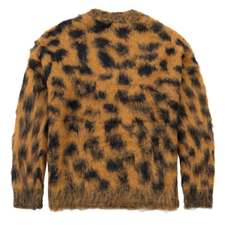 Obey Womens Dottie Crew Sweater Bone Brown Multi - Parasol Store
