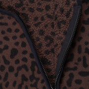 Obey Womens Dottie Liner Jacket Java Brown Multi - Parasol Store
