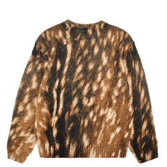 Obey Womens Fawn Crew Sweater Fawn Multi - Parasol Store
