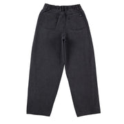 Obey Womens Leah III Baggy Denim Black Ash - Parasol Store