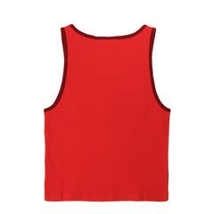 Obey Womens Loren Rib Tank Red