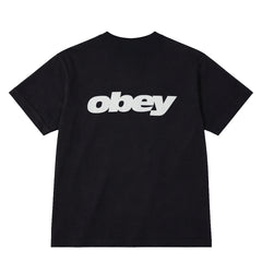 Obey Womens Obey Speed Kaia S/S T-Shirt Digital Black