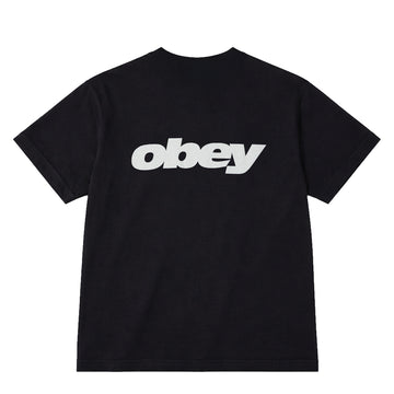 Obey Womens Obey Speed Kaia S/S T-Shirt Digital Black